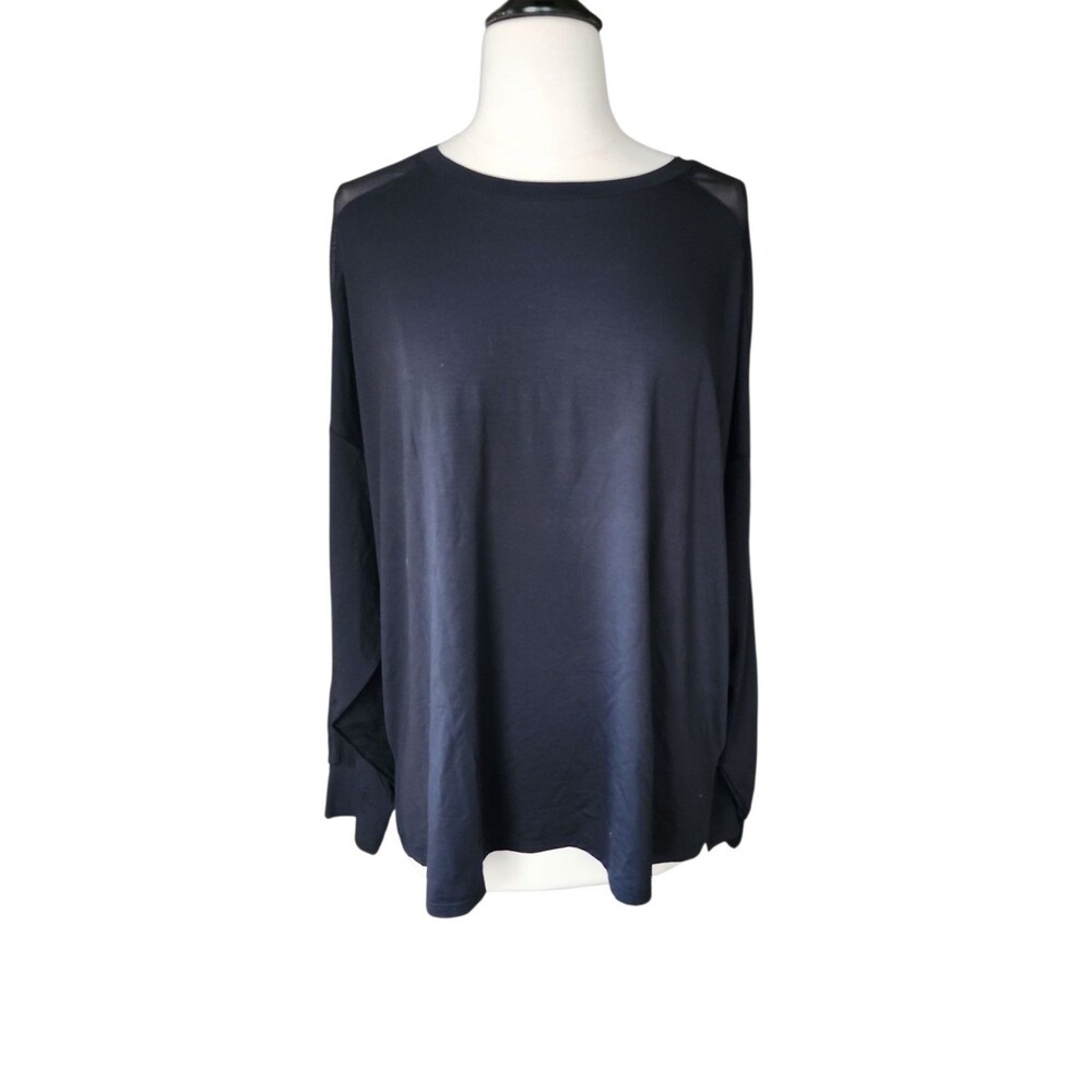 Honeylove Blisswear Loungewear Top Womens XL Casual Tunic Stretch Comfort Mesh